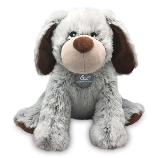 Picture of Aroma Warm Grey Puppy Thermal Plush